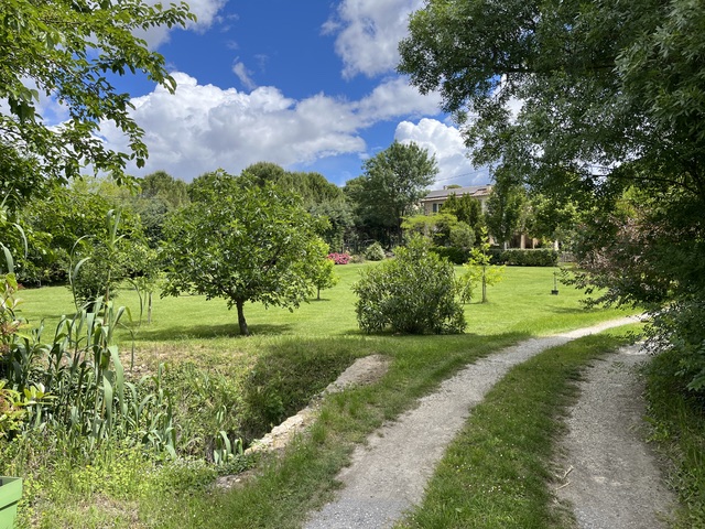 Chemin d’accès au gîte