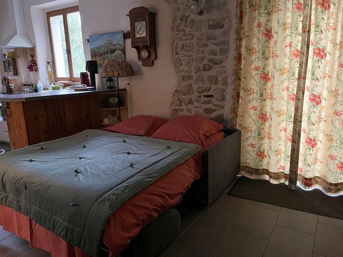 Le canapé lit rapido ouvert