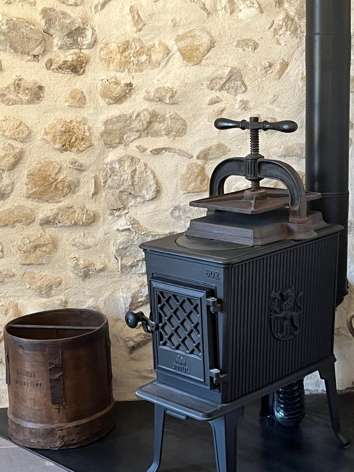 Le poêle à bois