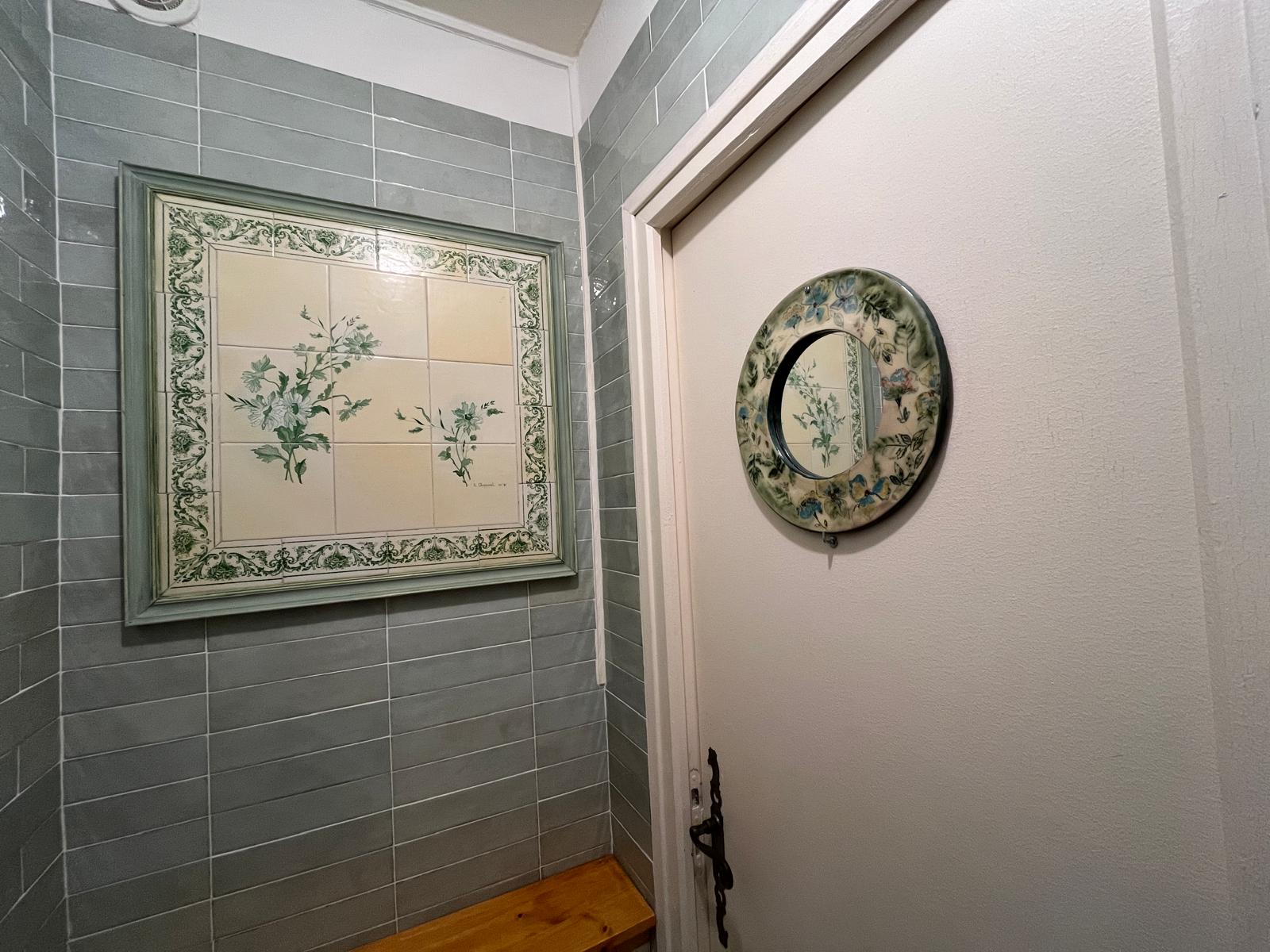 Toilette séparée — la décoration